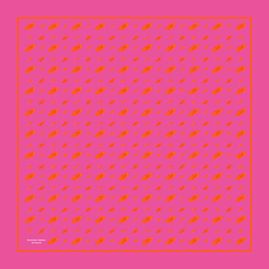 OVALS - PINK ORANGE