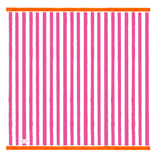 STRIPE - PINK ORANGE