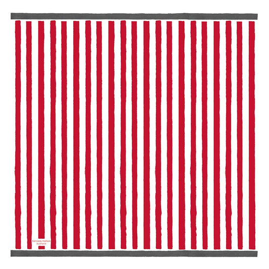 STRIPE - RED GREY